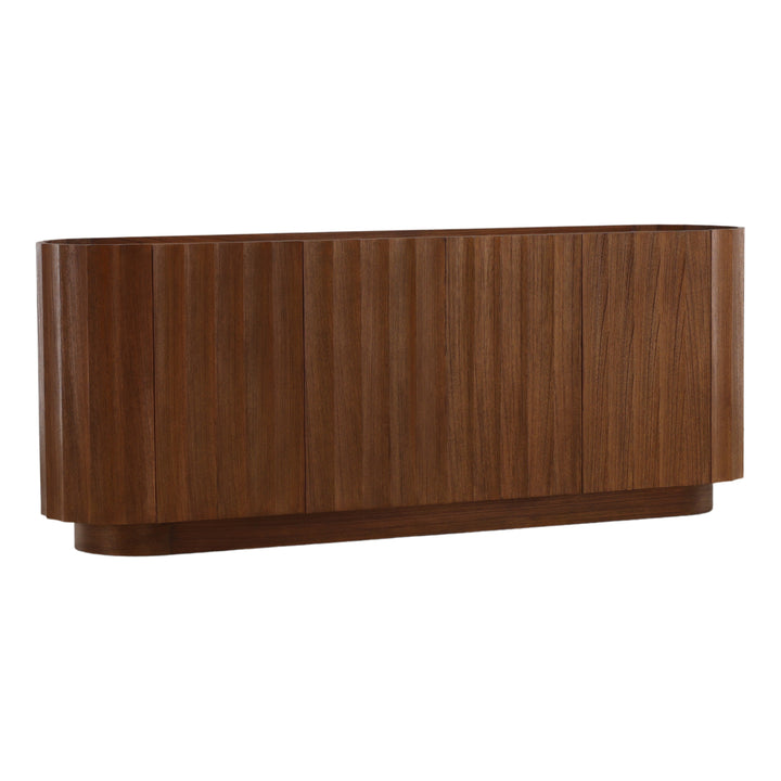 Cadwil Sideboard Brown — Front Three-Quarter