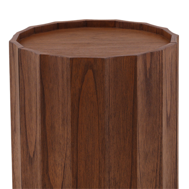 Cadwil Side Table Brown — Detail 1