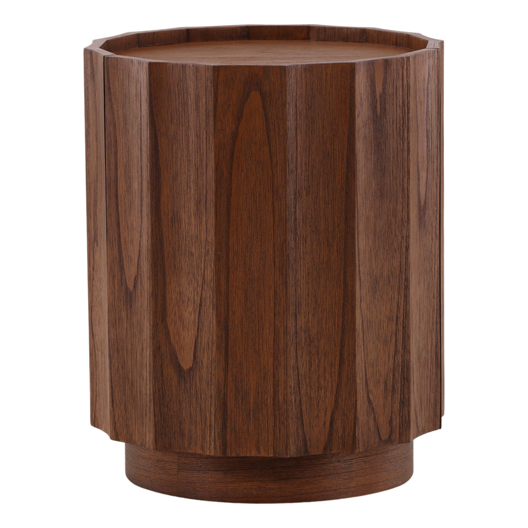 Cadwil Side Table Brown — Front Three-Quarter