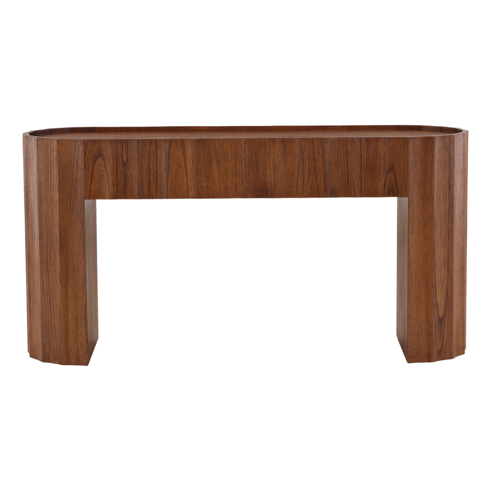 Cadwil Console Table Brown — Front