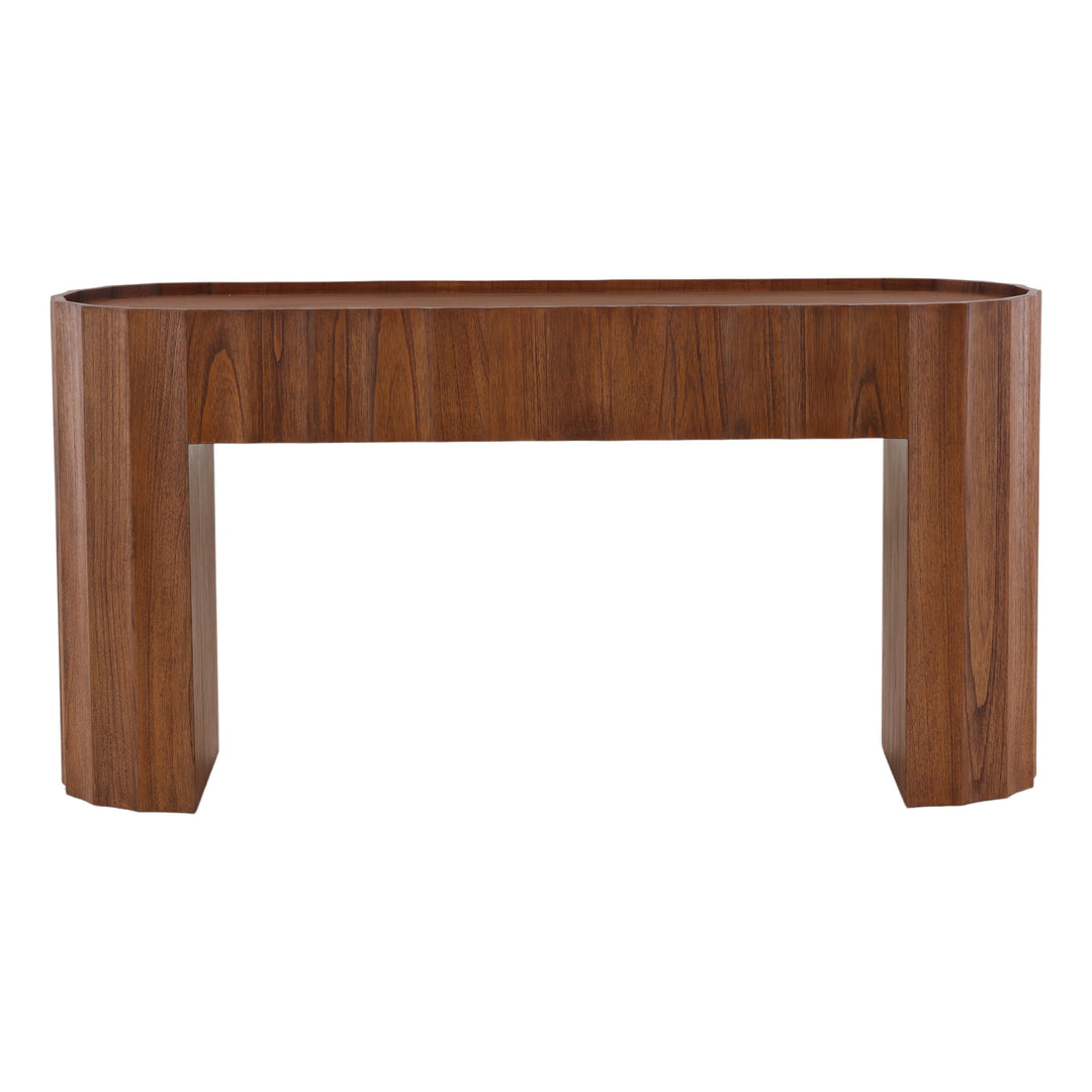 Cadwil Console Table Brown — Front