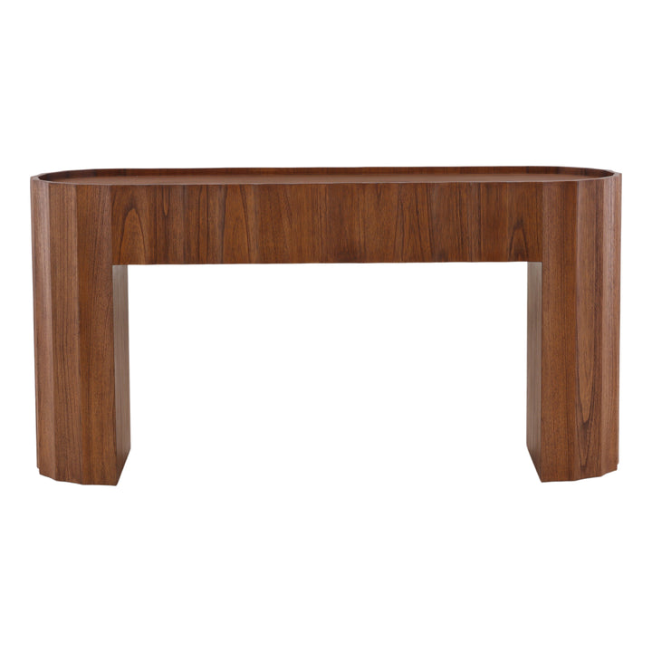 Cadwil Console Table Brown — Front
