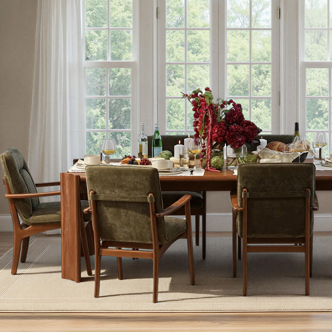 Cadwil Dining Table Brown — Lifestyle