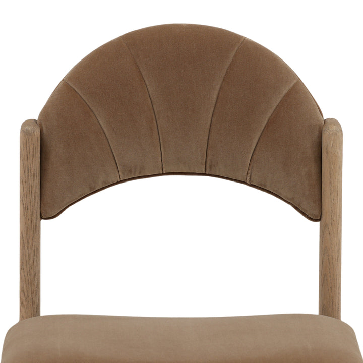 Ulanie Dining Chair Light Brown — Detail 1