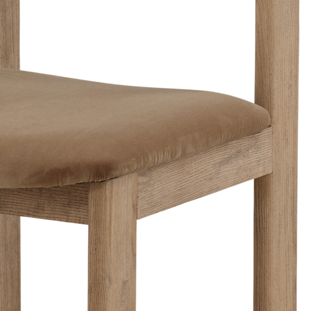 Ulanie Dining Chair Light Brown — Detail 2