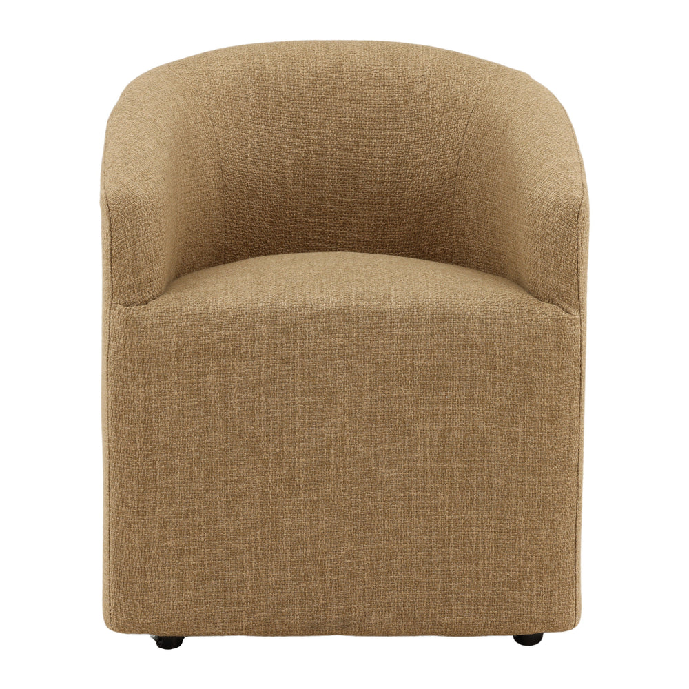 Breona Dining Chair Camel — Front
