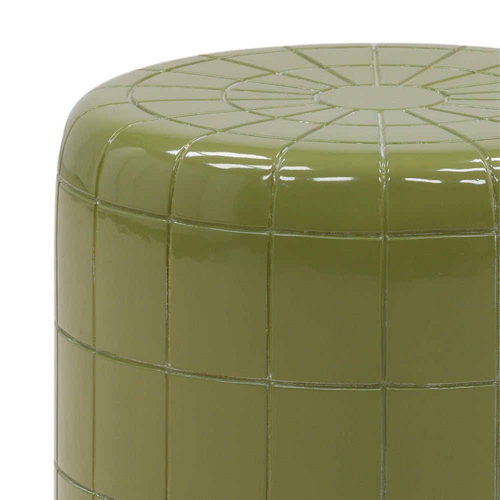 Erick End Table Green - SwayLiving