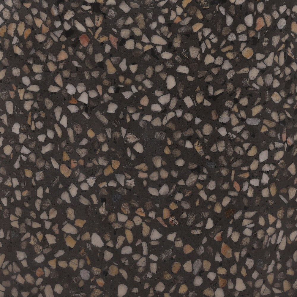 Bravon Outdoor Side Table Black - SwayLiving