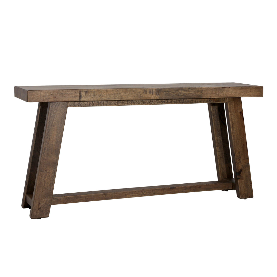 Ronan Console Table Medium Brown - SwayLiving