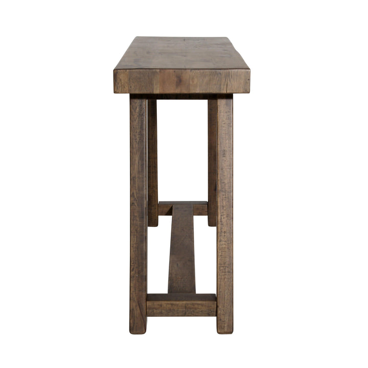 Ronan Console Table Medium Brown - SwayLiving