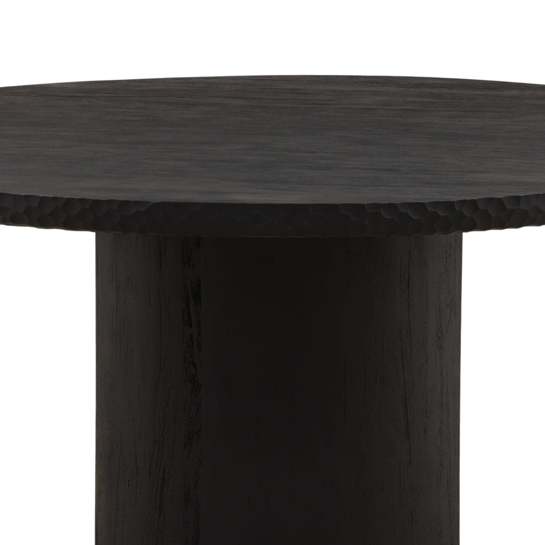 Wilburh Dining Table Black 60" — Detail 2