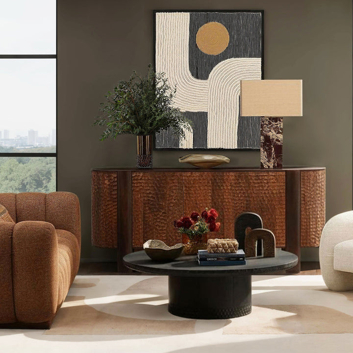 Wilburh Coffee Table Black — Lifestyle