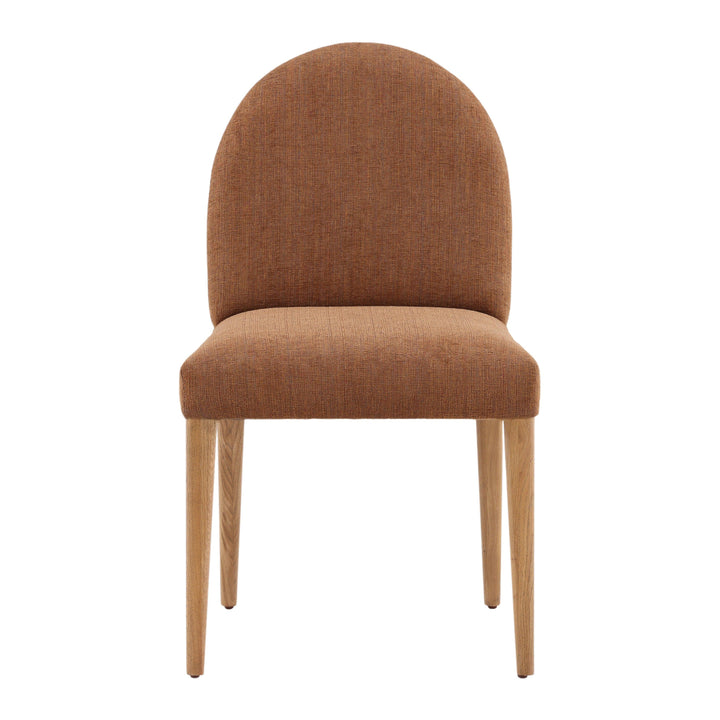 Emmett Dining Chair Set of 2 Brown - SwayLiving