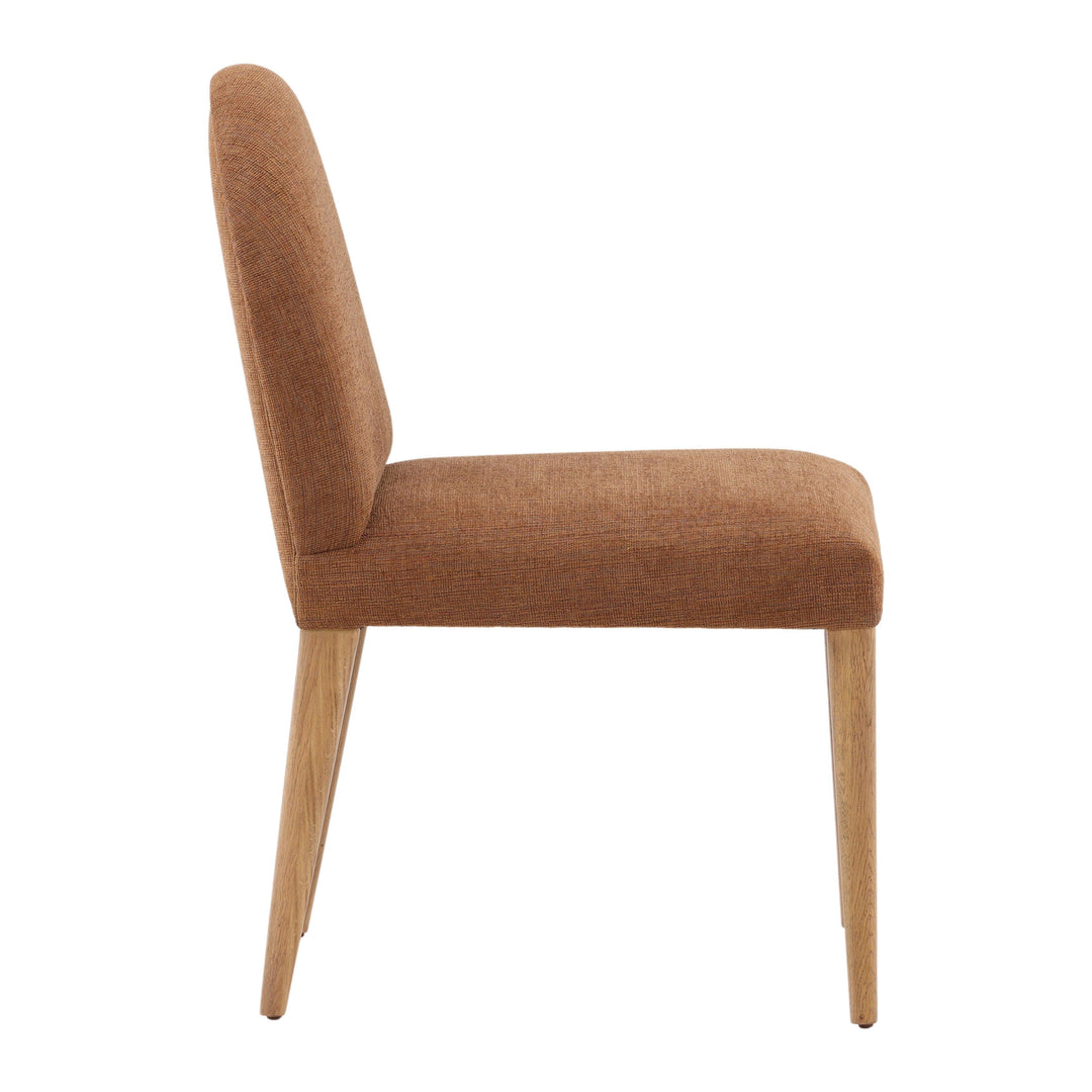 Emmett Dining Chair Set of 2 Brown - SwayLiving