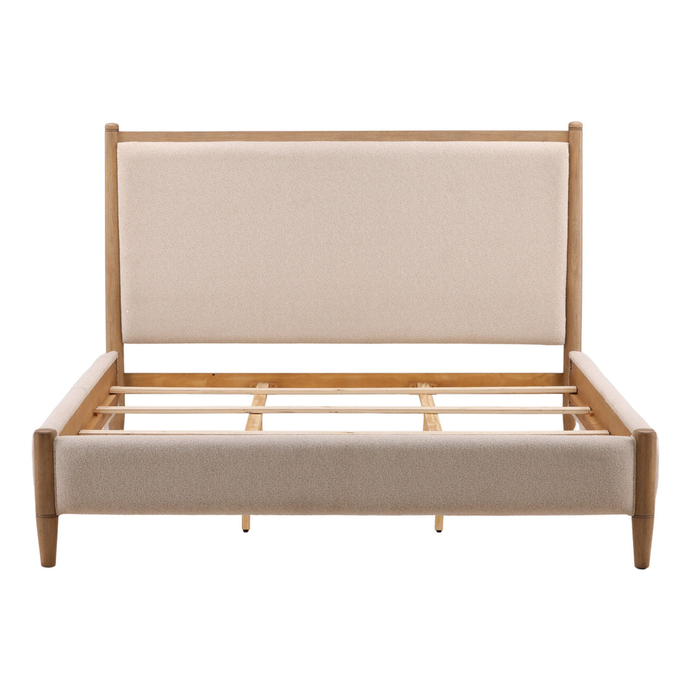 Nexus Bed King Cream — Front