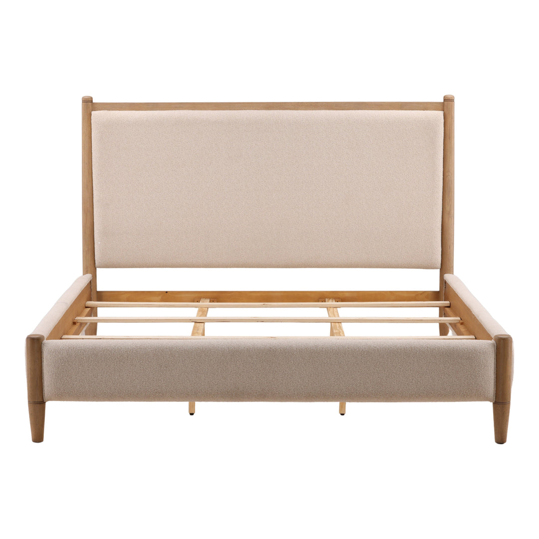 Nexus Bed King Cream — Front