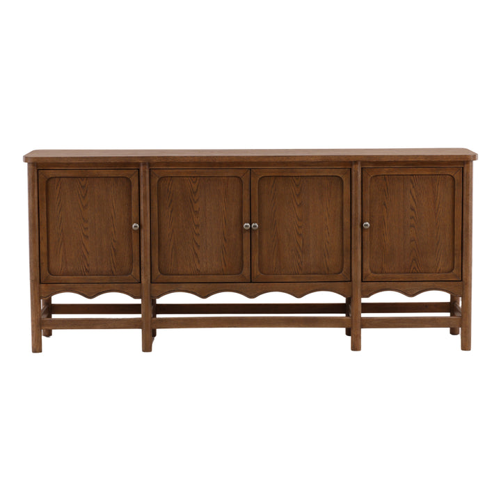 Phoebia Sideboard Dark Brown — Front