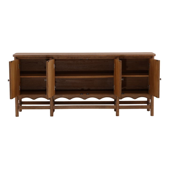 Phoebia Sideboard Dark Brown — Open Door