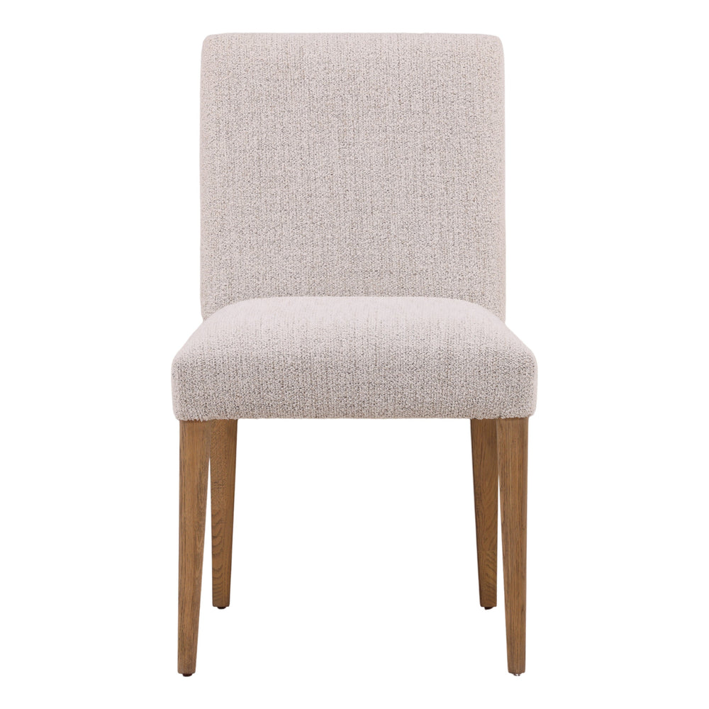 Larken Dining Chair Set of 2 Taupe — Front