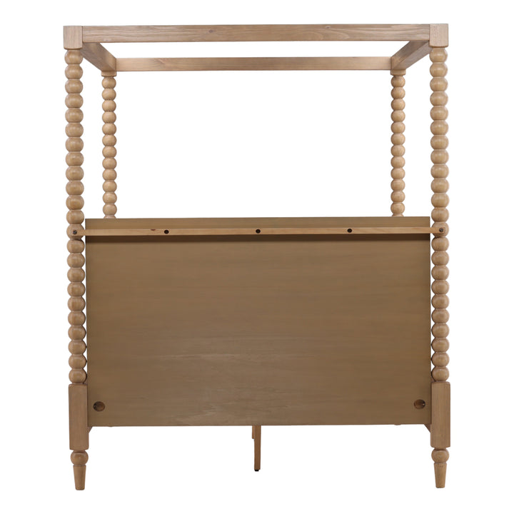 Marcelina Bed King Natural — Back