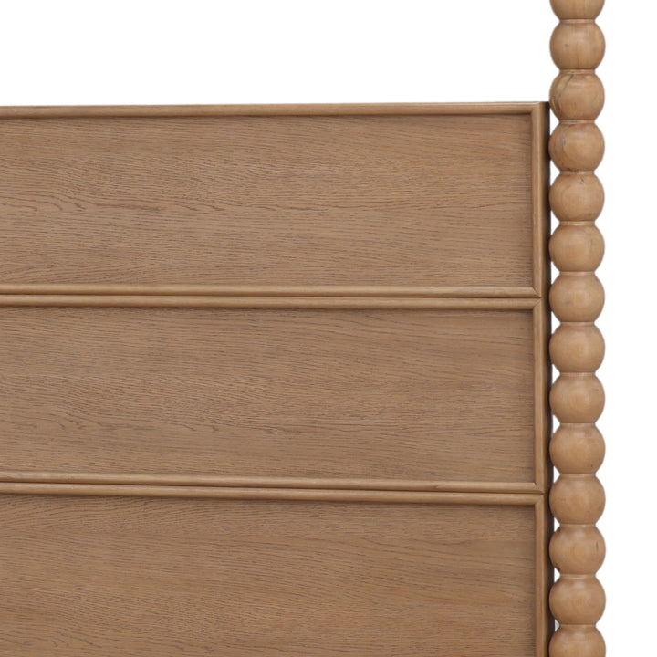 Marcelina Bed King Natural — Detail 1