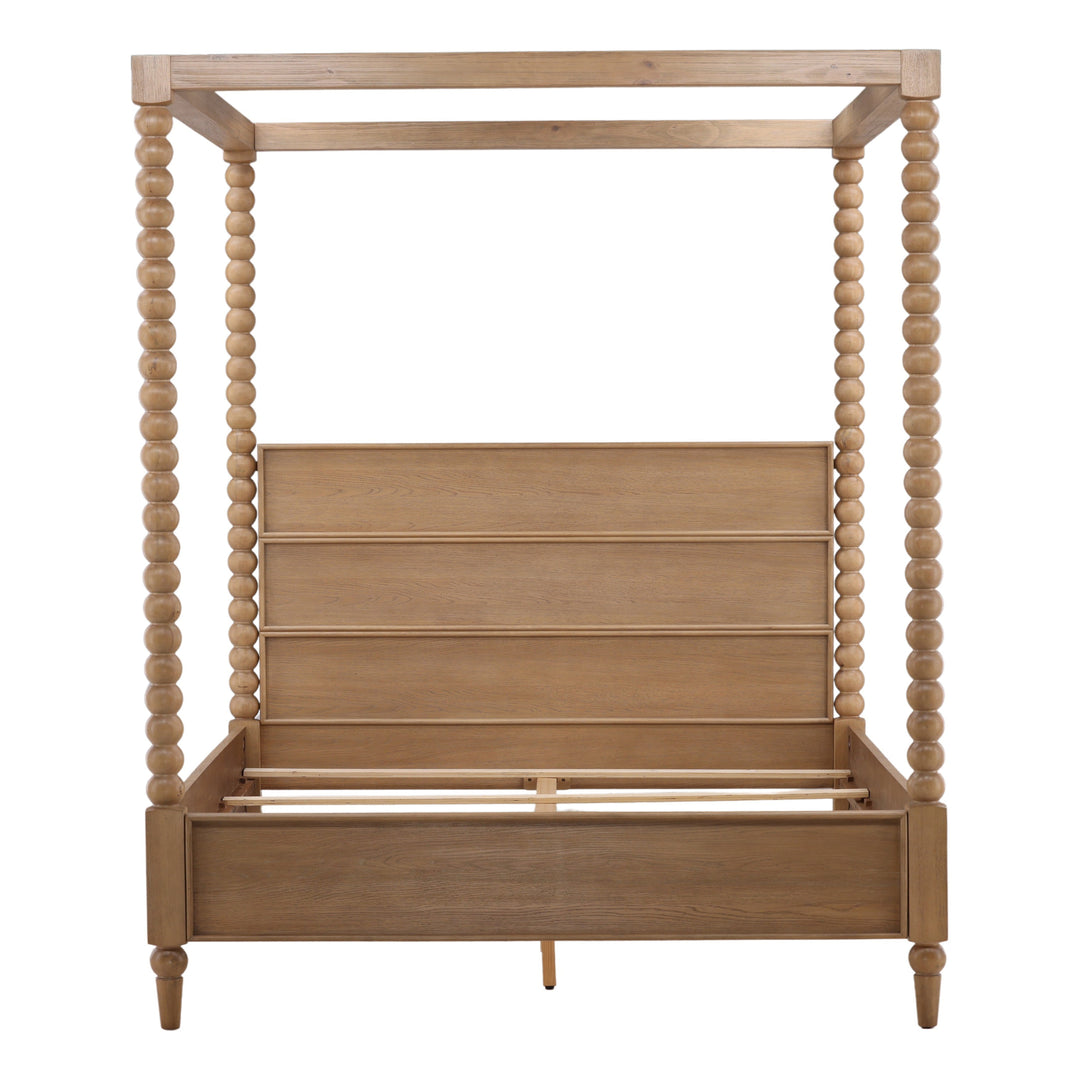 Marcelina Bed King Natural — Front