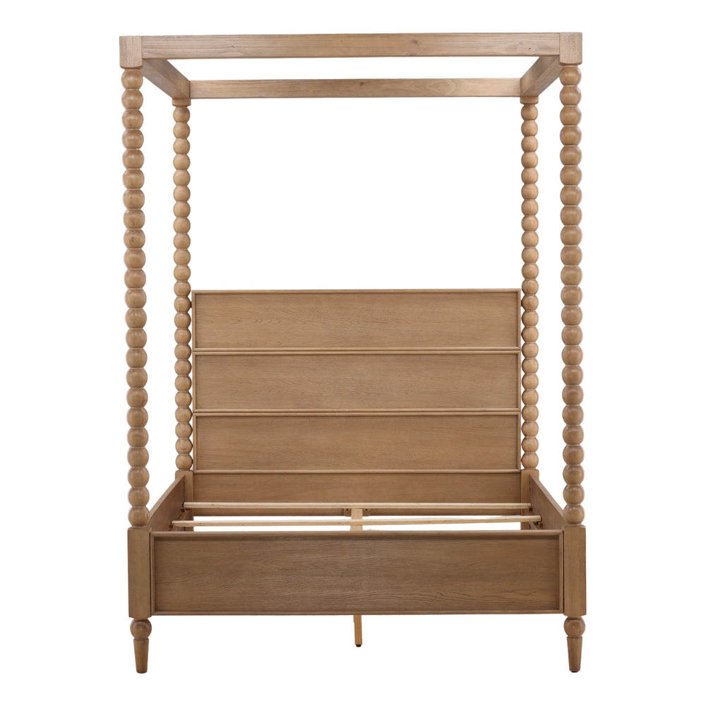Marcelina Bed Queen Natural — Front