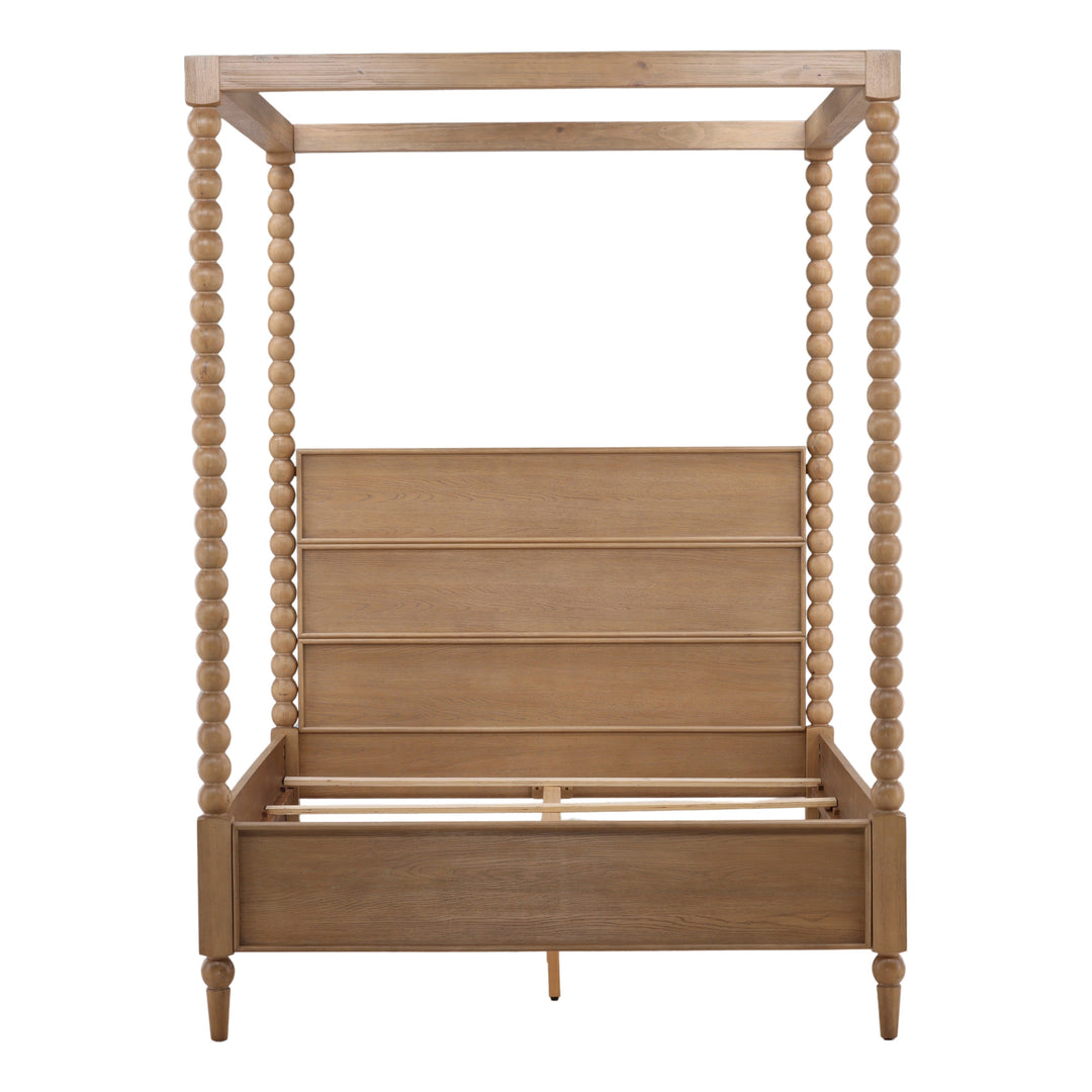 Marcelina Bed Queen Natural — Front