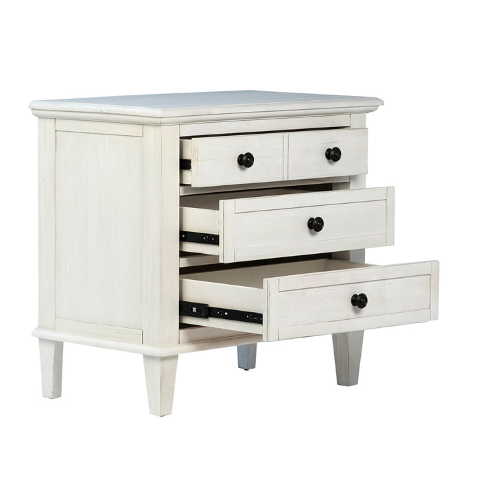 Luca Nightstand With 3 Drawers - SwayLiving