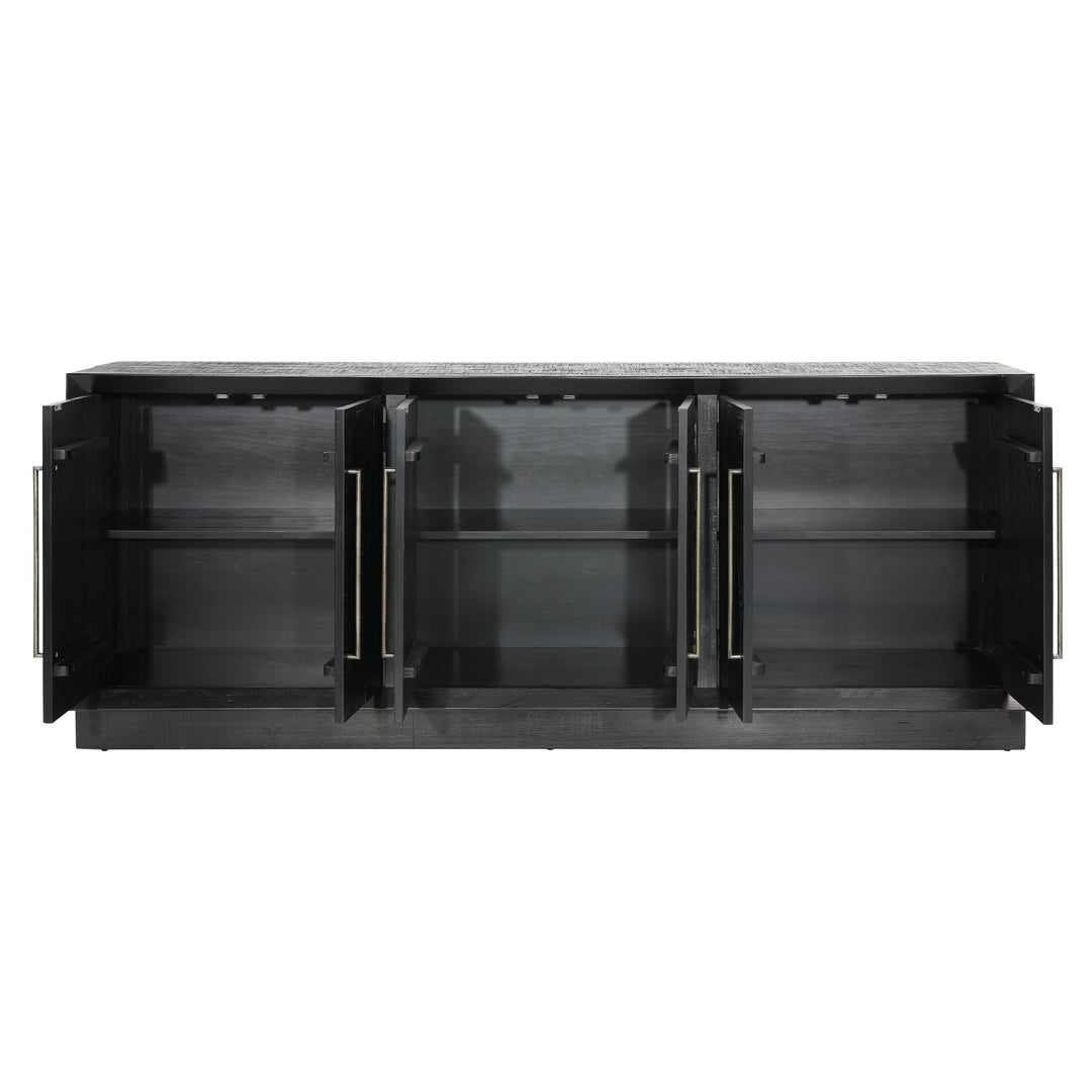 Humphrey Side Board Black - SwayLiving