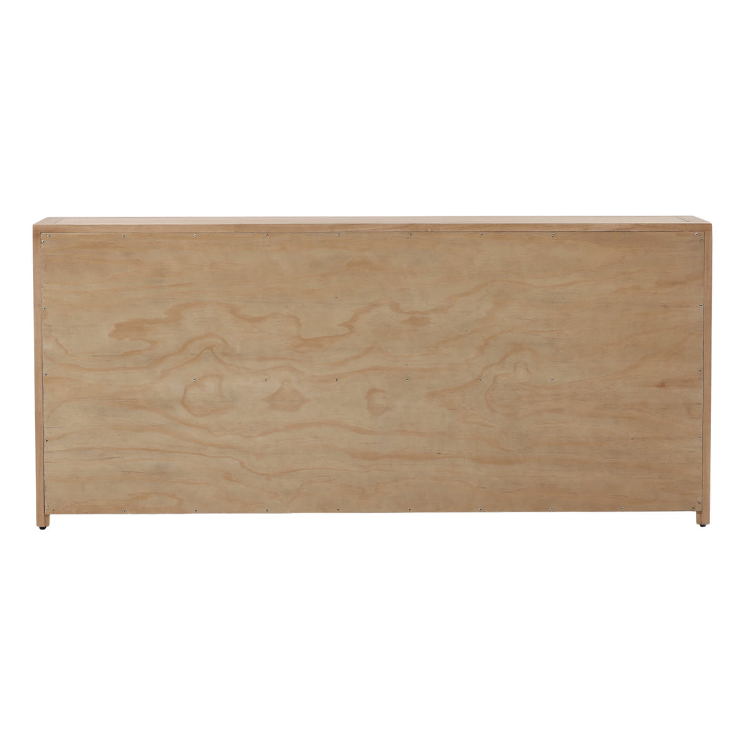 Delacruze Sideboard 80.3" Natural — Back