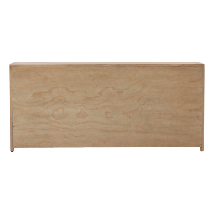 Delacruze Sideboard 80.3" Natural — Back