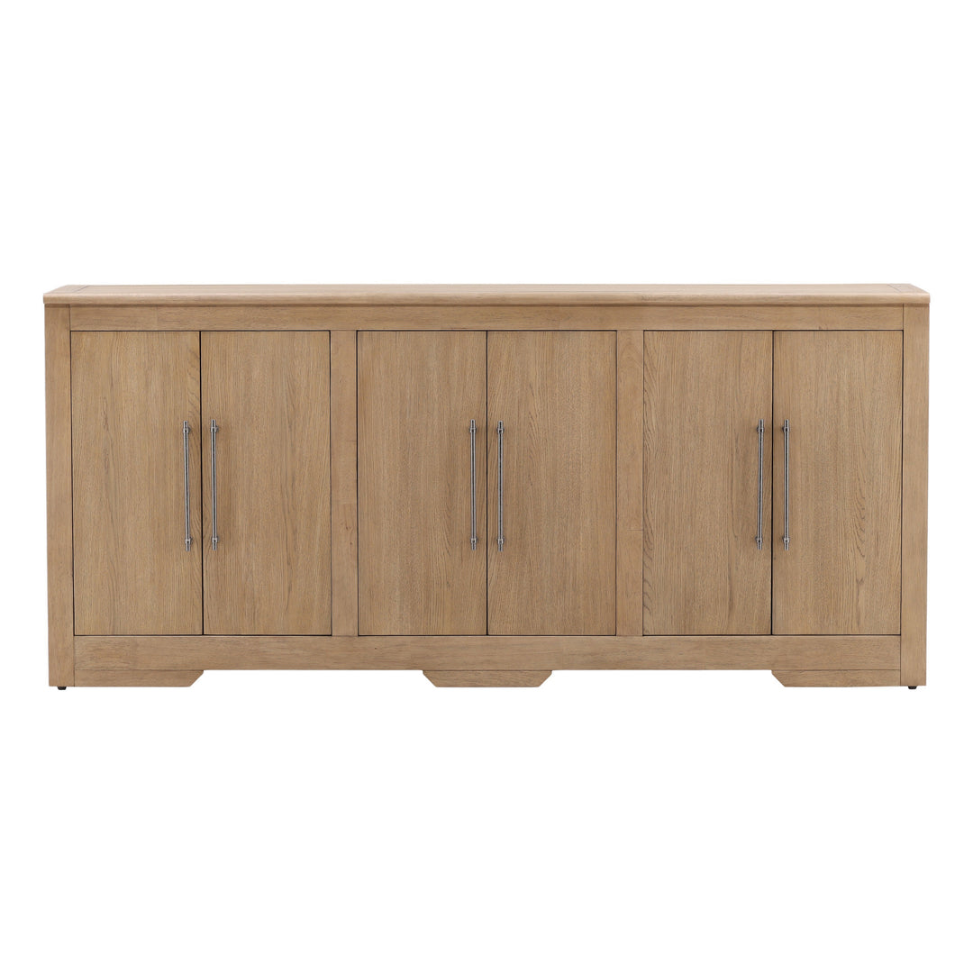 Delacruze Sideboard 80.3" Natural — Front