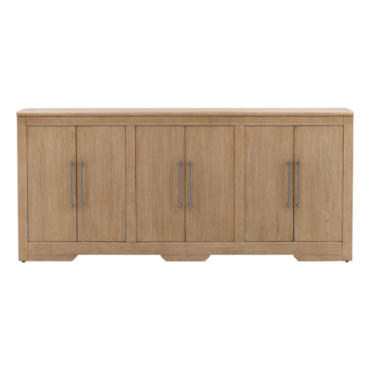 Delacruze Sideboard 80.3" Natural — Front