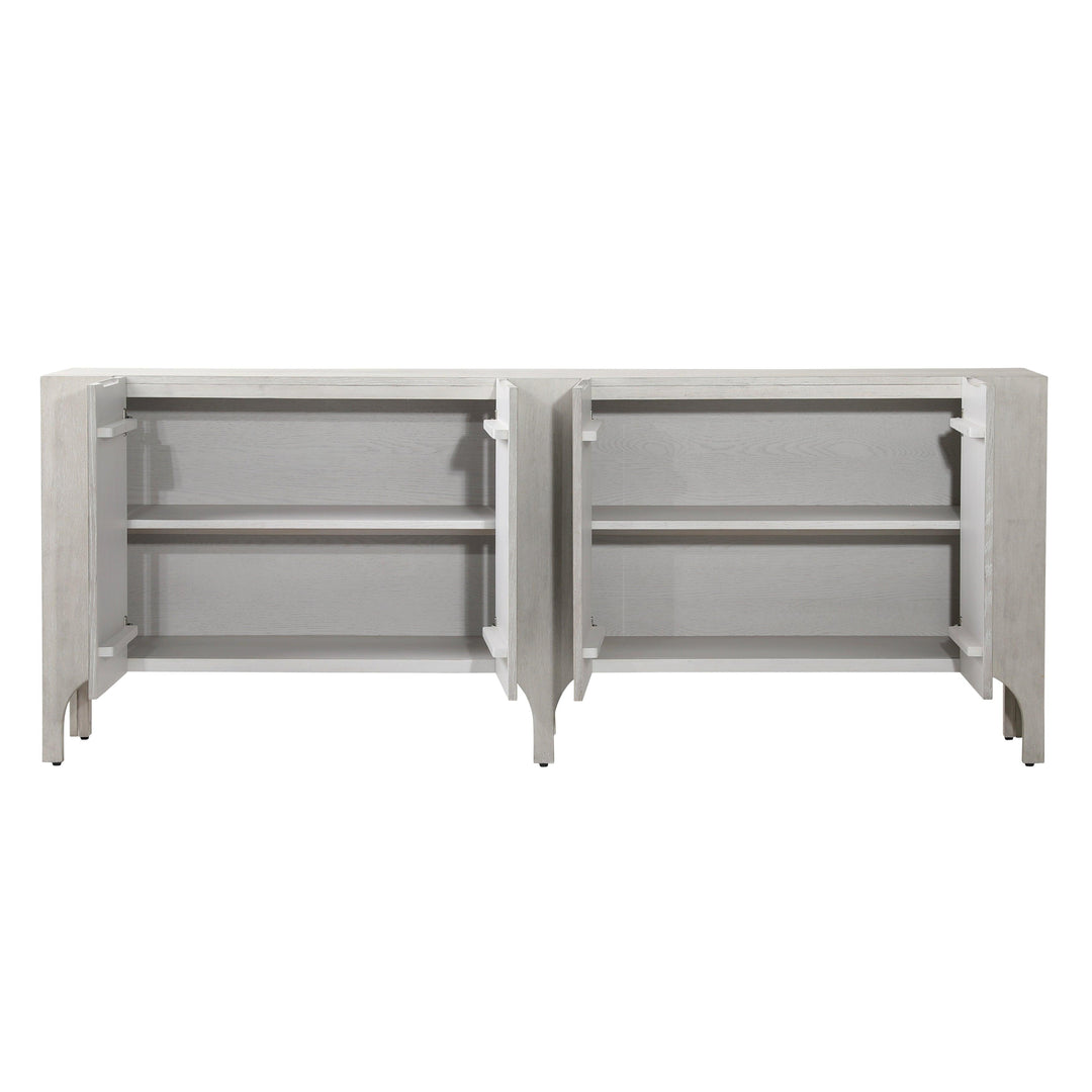 Maya Side Board Light Grey - SwayLiving