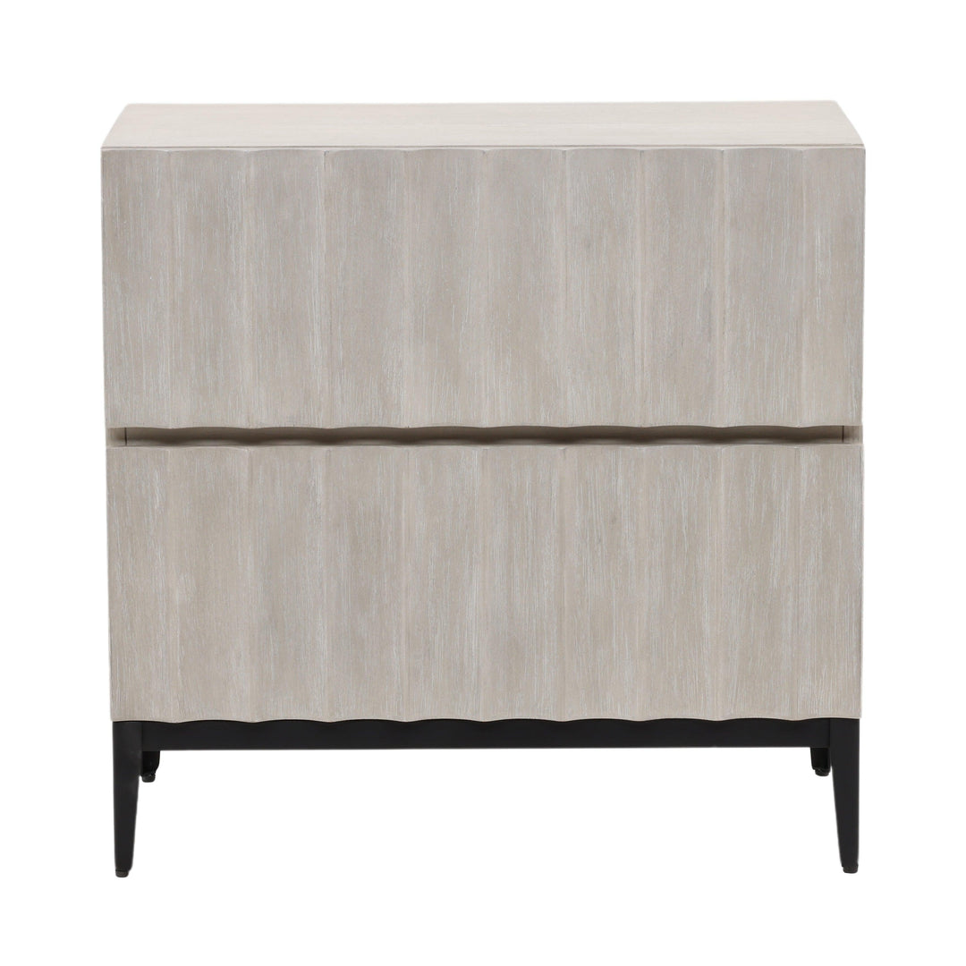 Sylvie Nightstand Light Grey - SwayLiving