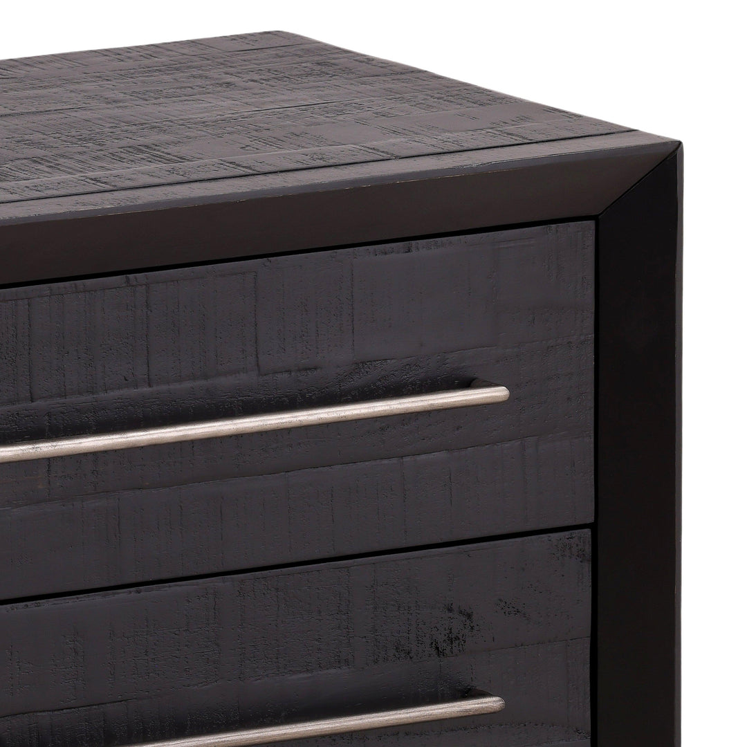 Humphrey Nightstand Black - SwayLiving
