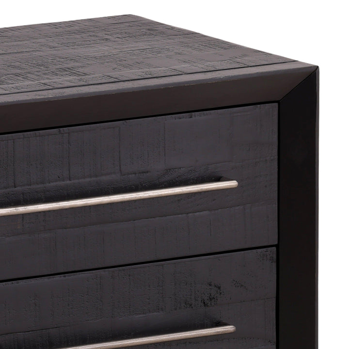 Humphrey Nightstand Black - SwayLiving