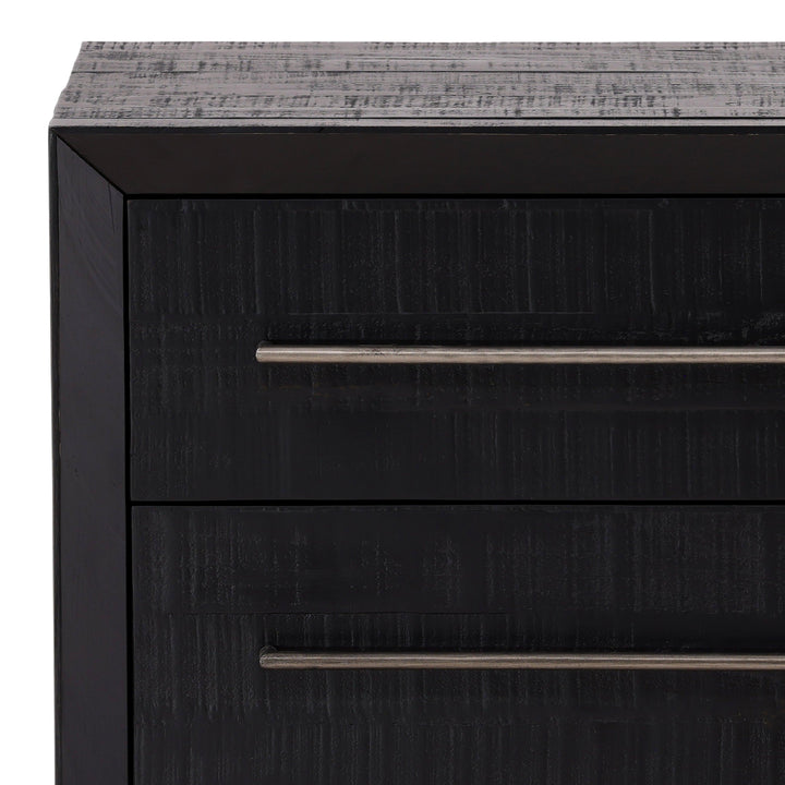 Humphrey Nightstand Black - SwayLiving