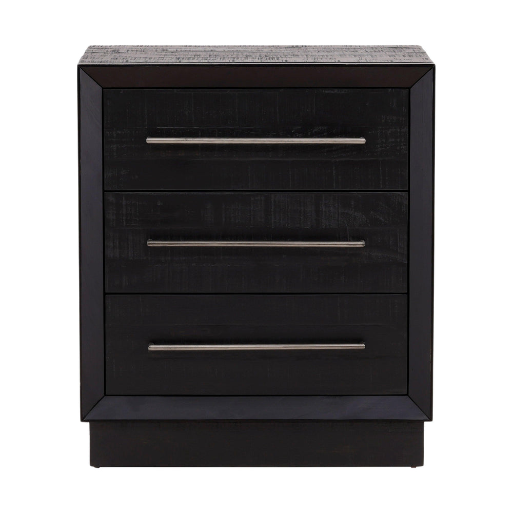 Humphrey Nightstand Black - SwayLiving