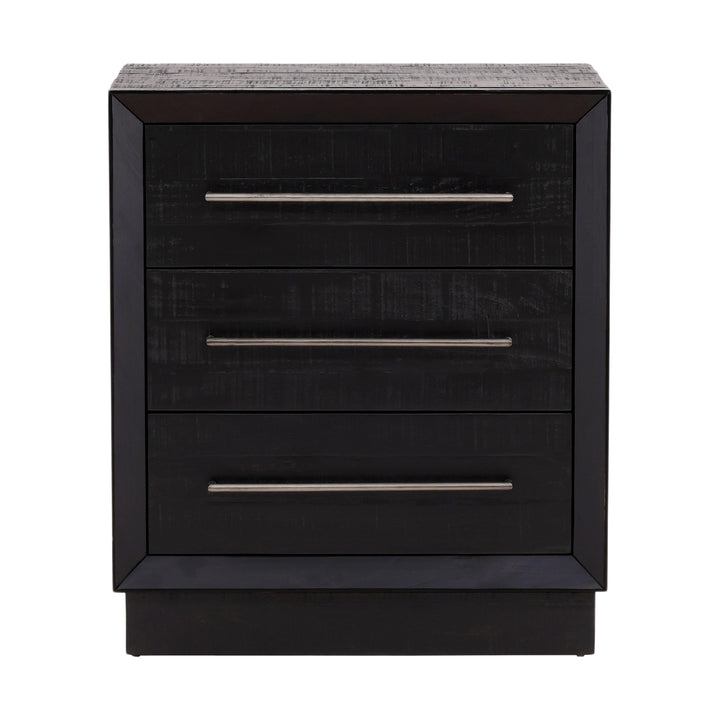 Humphrey Nightstand Black - SwayLiving