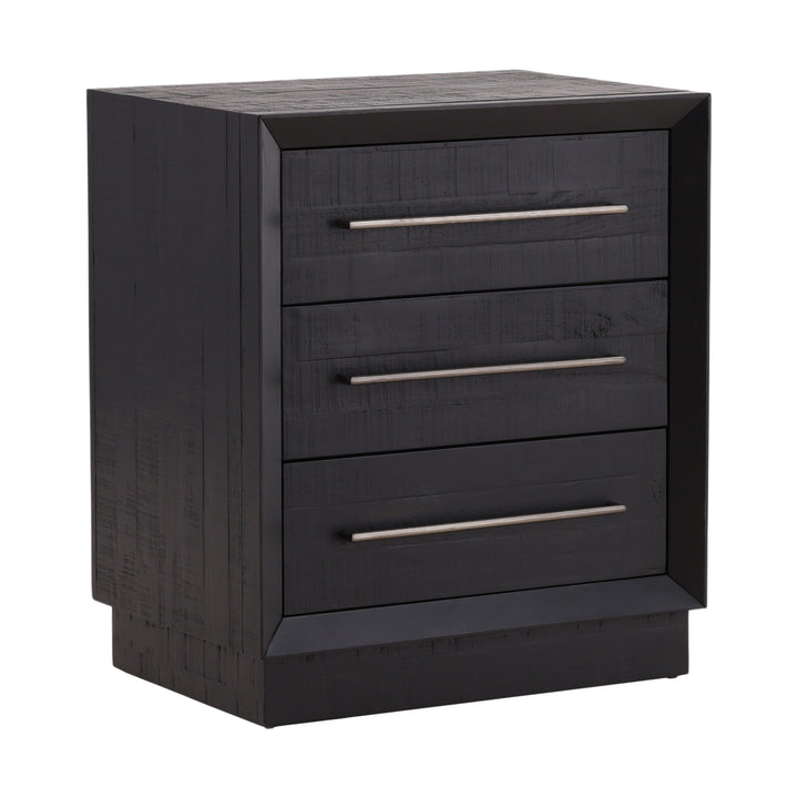 Humphrey Nightstand Black - SwayLiving