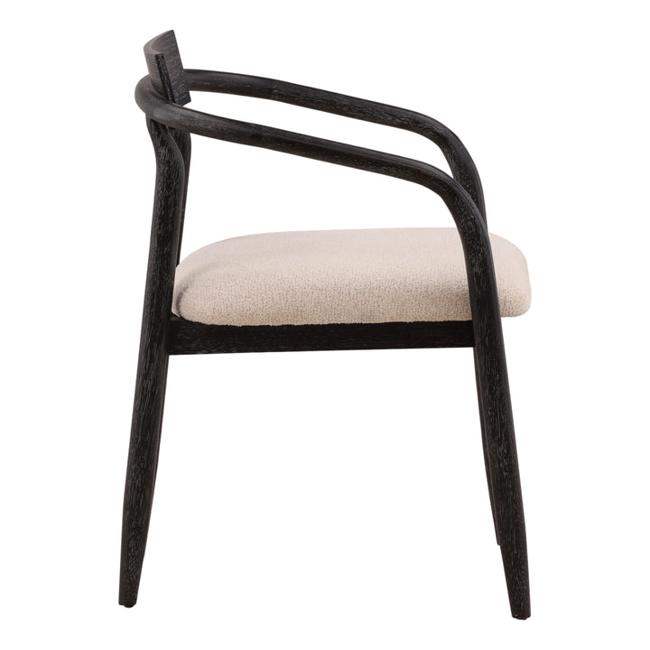 Luccio Dining Chair Cream — Profile