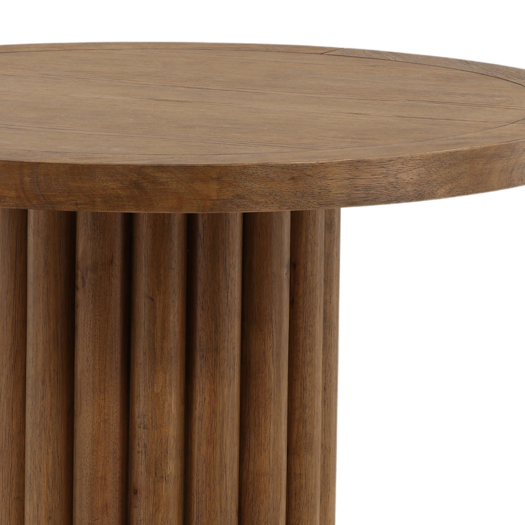 Henlee Bistro Table Dark Brown — Detail 1