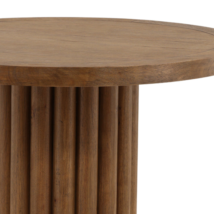 Henlee Bistro Table Dark Brown — Detail 1