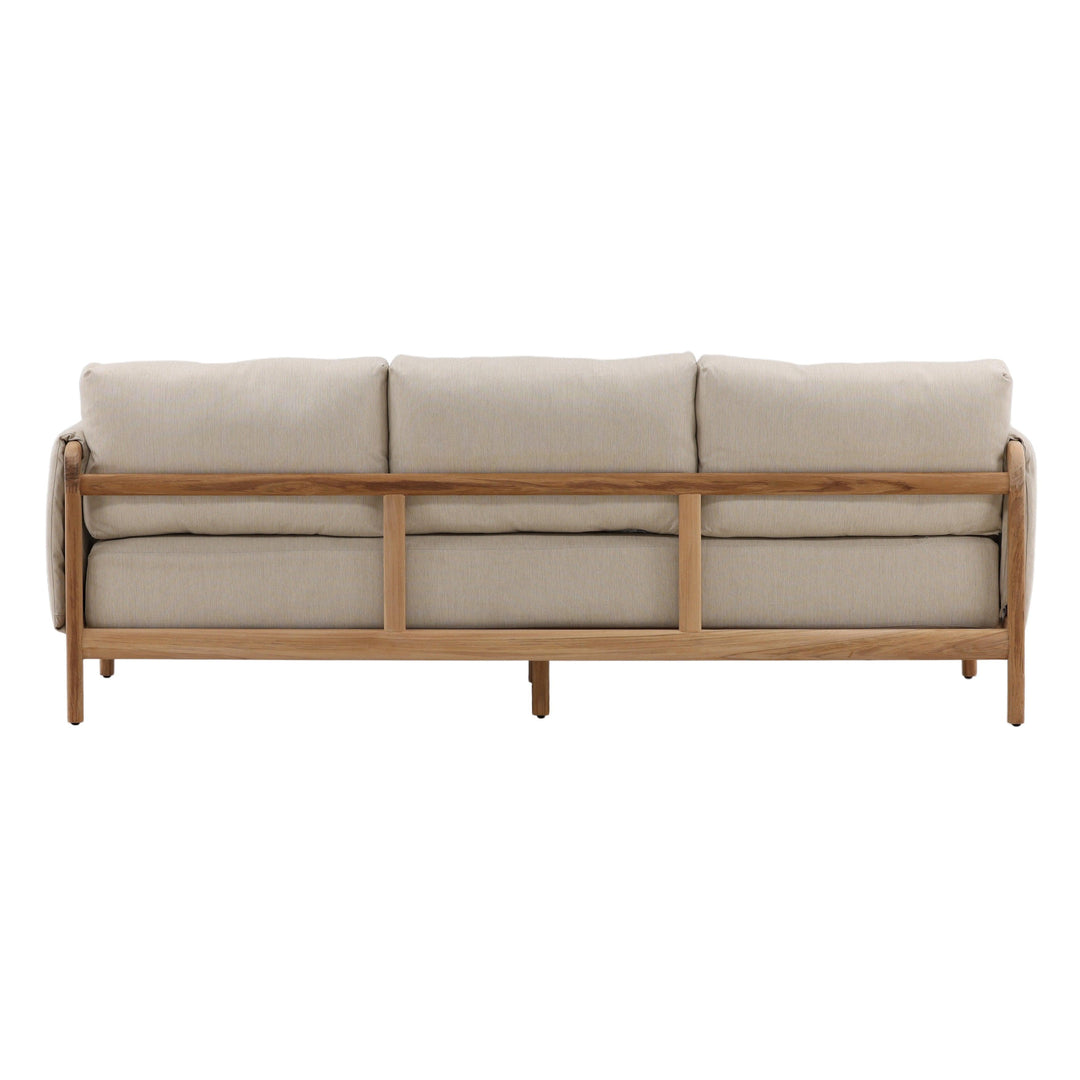 Milbert Outdoor Sofa Beige - SwayLiving