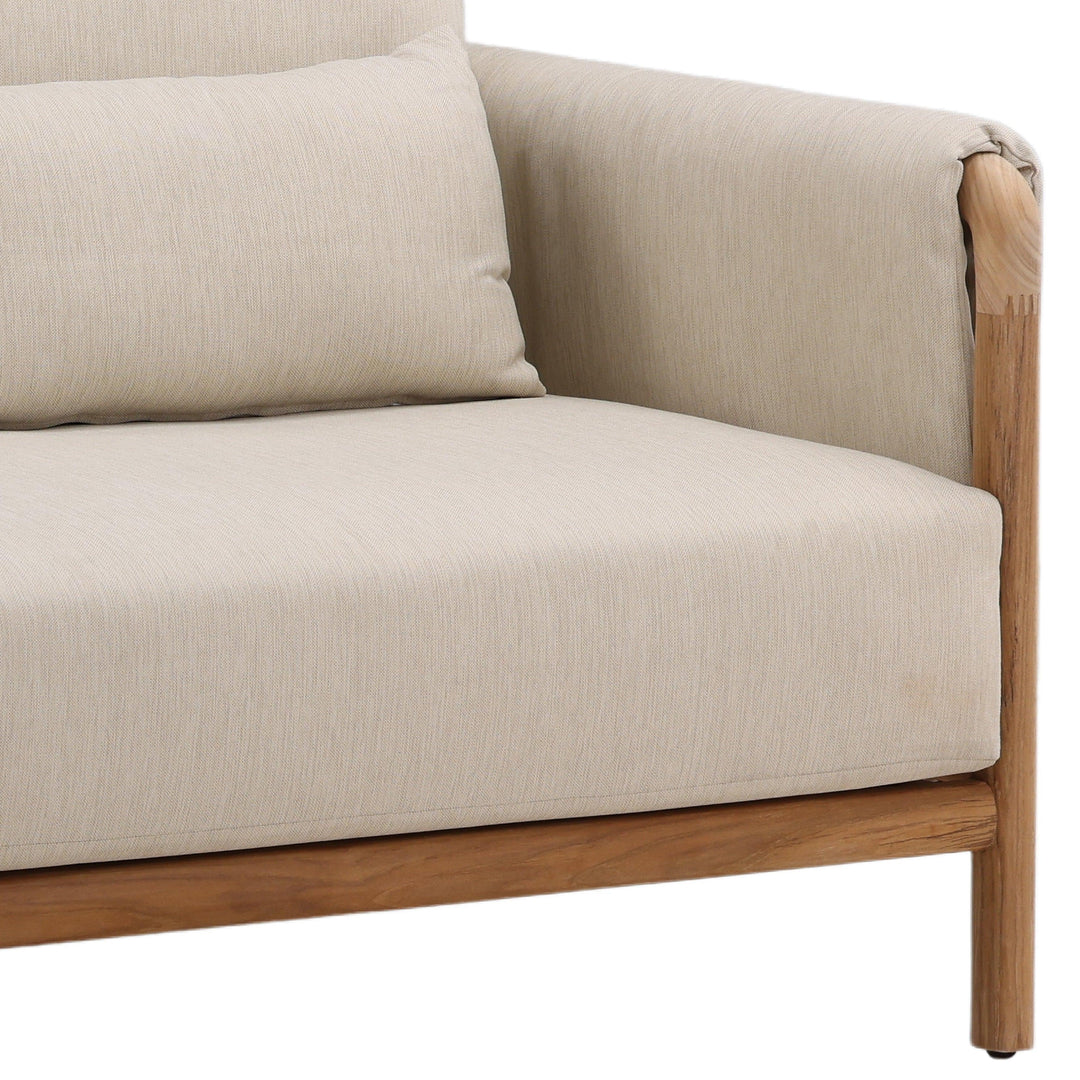 Milbert Outdoor Sofa Beige - SwayLiving