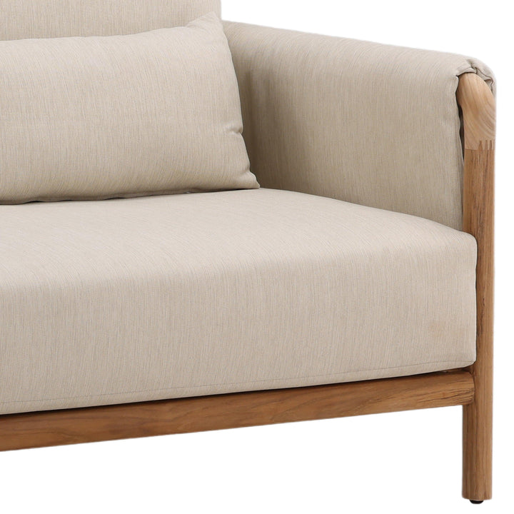Milbert Outdoor Sofa Beige - SwayLiving