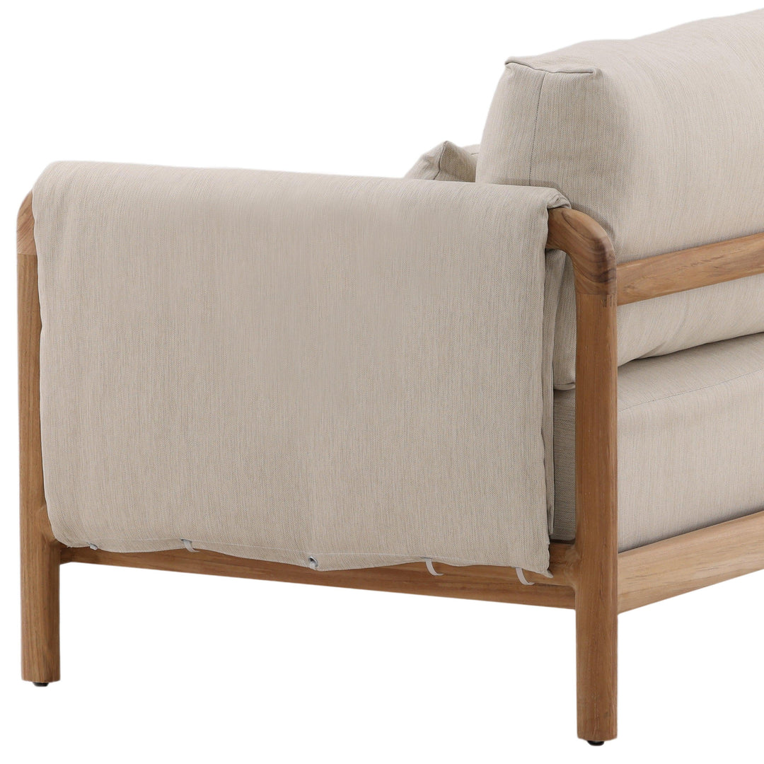 Milbert Outdoor Sofa Beige - SwayLiving