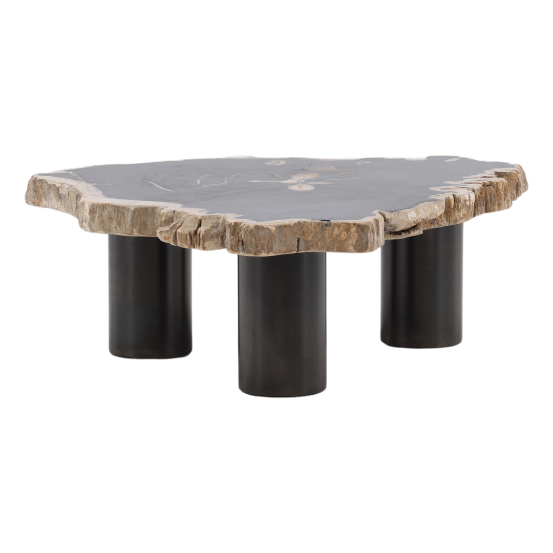 Darnellio Coffee Table Natural Black Small - SwayLiving
